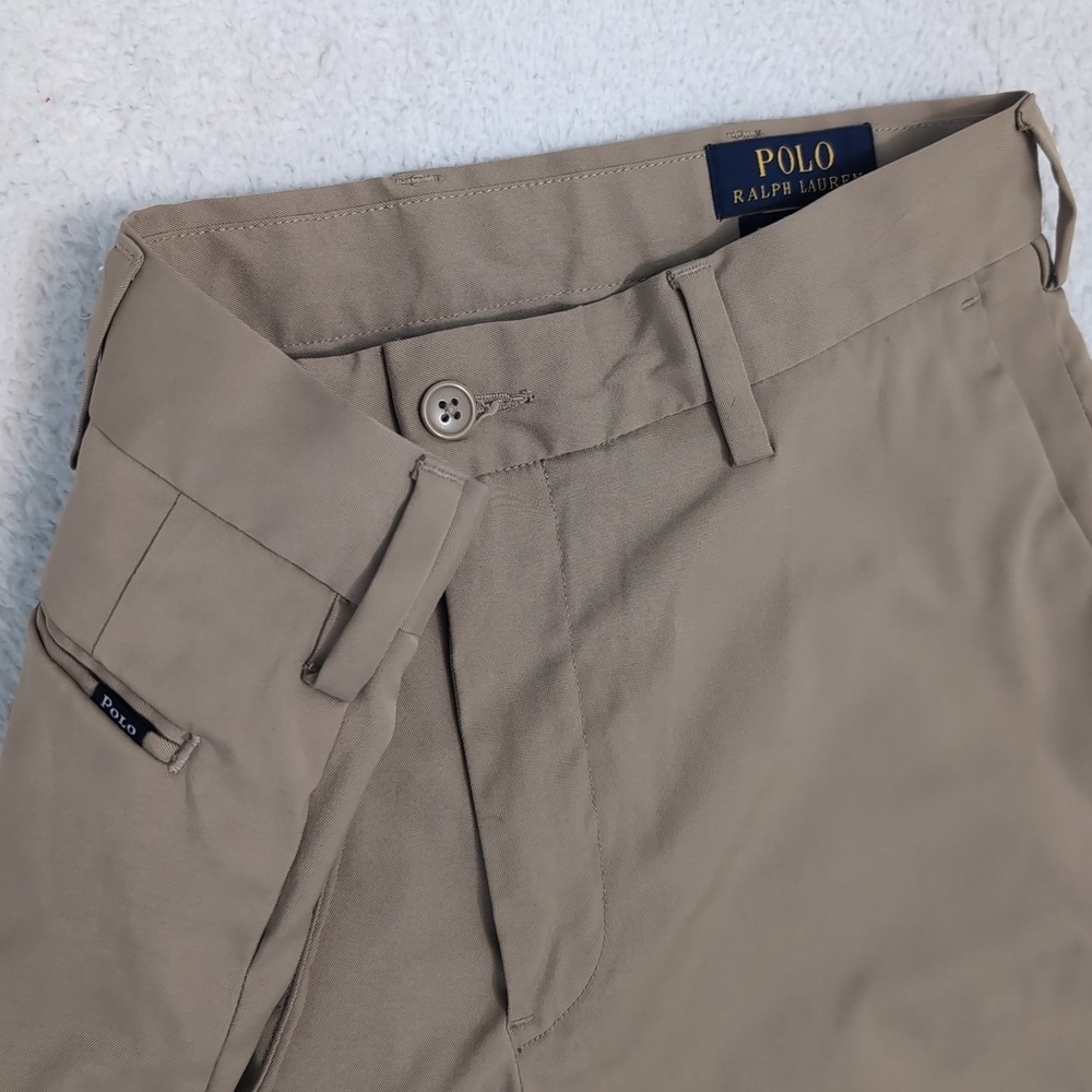 Polo Ralph Lauren Performance Shorts Men's 28x9" Khaki Chino Stretch